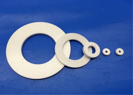 99%  99.7% Alumina Ceramic Insulation Ring / Spacer / Wafer / Disk